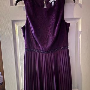 Purple formal dress for juniors